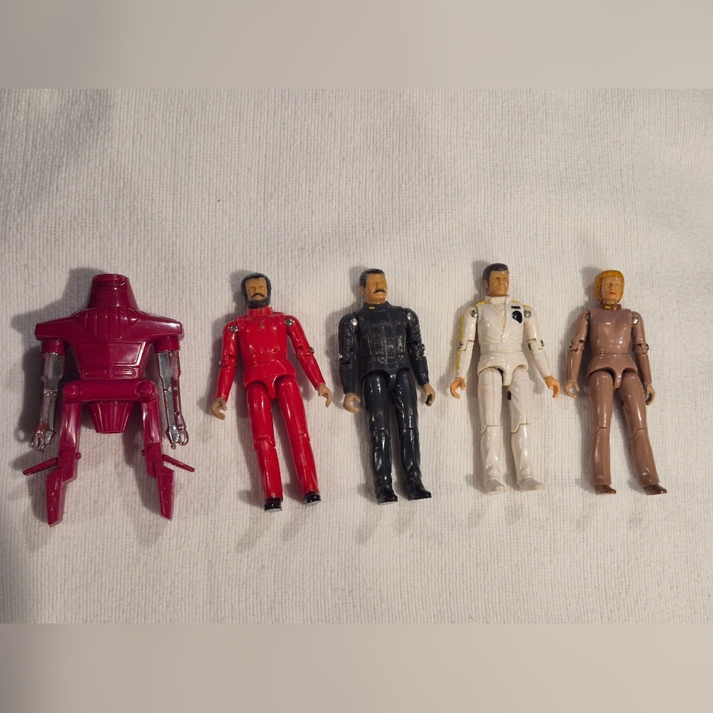 The Black Hole -Disney-Mego- 5 Action Figures